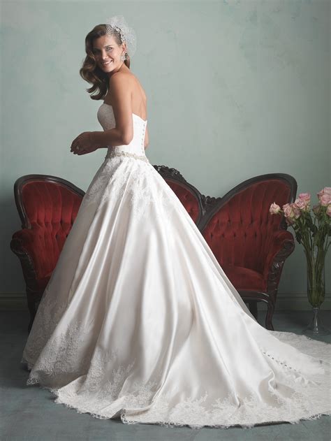 3 Stunning Plus Size Satin Ballgown Wedding Dresses