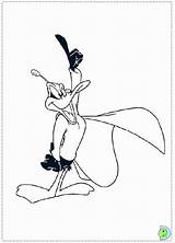Duck Daffy Coloring Pages Printable Tunes Looney Dinokids Cartoon Cartoons Books Last Print Close sketch template