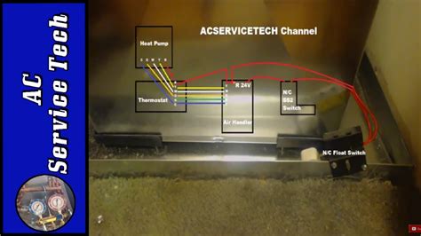 hvac installation training basics  condensate safety switches  voltage wiring drain trap