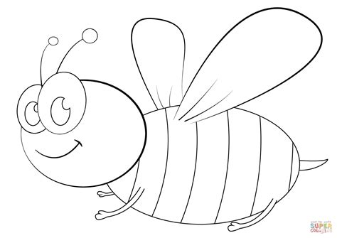 simple bee drawing  getdrawings