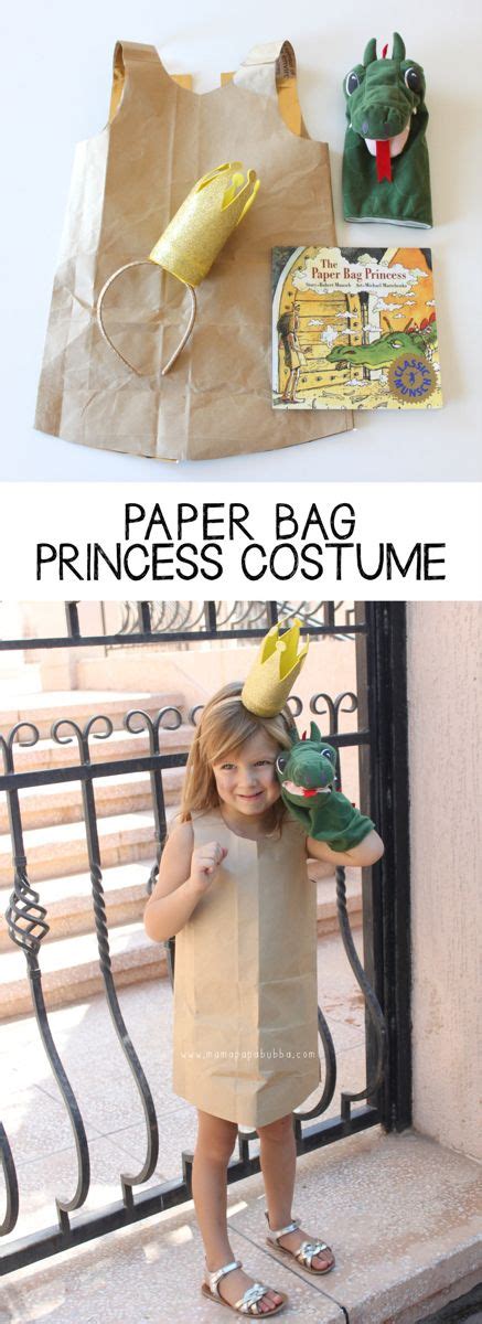 paper bag princess costume mama papa bubba paper bag