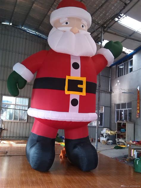 2019 Giant 6mh Inflatable Celebration Decoration Inflatable Santa Claus