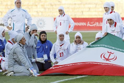 Eight Players Of Iran S Women S Football Team Are Men Rediff Sports