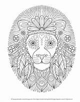 Coloring Hippie Book Animals Amazon Fun Thaneeya Mcardle Animal Pages Mandala Color Printable Template sketch template