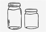Coloring Clipart Glass Printable Pages Containers Pngkit sketch template