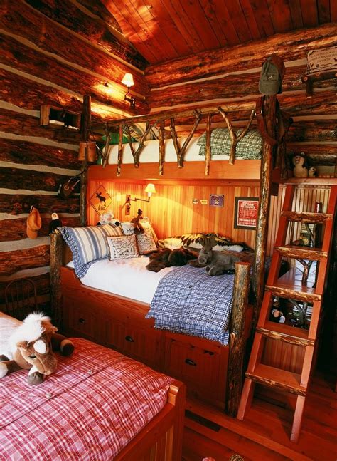 custom bunkbeds log cabin bedrooms cabin bedroom log cabin bedroom