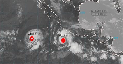 Hurricane Hilary Locked In Dance Of Death With Irwin