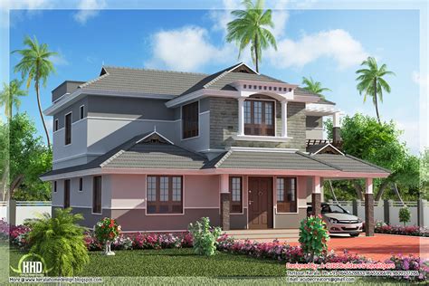 beautiful  bedroom kerala villa kerala home design  floor plans