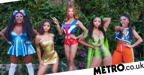 glaad awards 2020 drag race stars do spice girls with chloe and halle