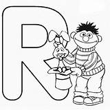 Alphabet Blocks Elmo Sesame Coloringhome sketch template