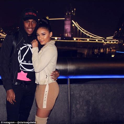 Arsenal Star Alex Iwobi Enjoys Night Out With Girlfriend Following