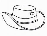 Hat Coloring Cowboy Pages Hats Drawing Elf Printable Clipart Print Clip Kids Library Popular Coloringhome Getdrawings Pdf sketch template