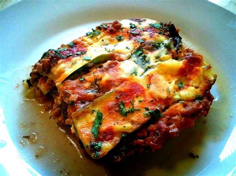 My Healthy Cooking Zucchini Lasagna With Spinach Mushrooms Turkey