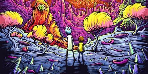 Ranking The Best Art From Adult Swim S Rick And Morty