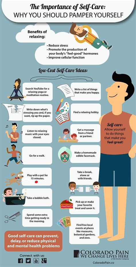self care infographic the importance of self care why you… flickr
