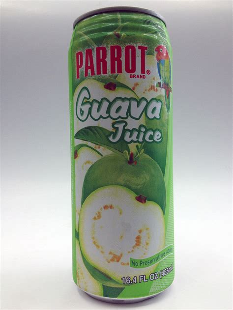parrot guava juice soda pop shop