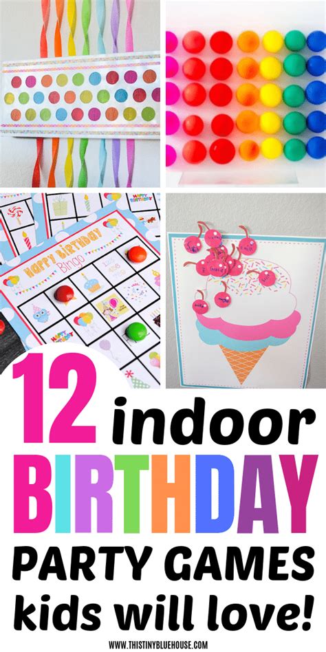 indoor birthday party games  kids game fans hub