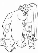 Coloring Inc Monsters Boo Pages Monster Sulley Sully Likes Much Very Preschoolers Getcolorings Kids Getdrawings Colorings sketch template