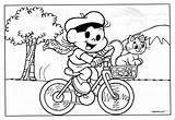 Turma Magali Bicicleta Mônica Mingau Crianças Jovem Menino Bicicletas Educação Cebolinha Infantis Coloringcity Patrícia Prô Jogosonlinewx sketch template