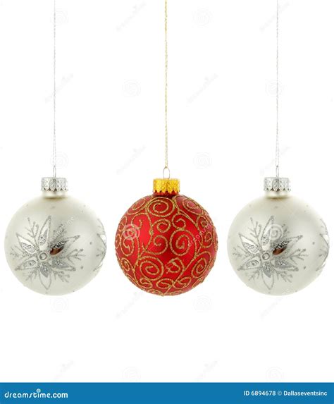 christmas tree ornaments hanging royalty  stock  image