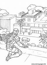 War Ausmalbilder Colorare Avenger Capitan Printable Malvorlage Animaatjes Printmania sketch template