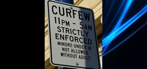 ocala post school   curfew warning  parents  minors