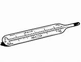 Thermometer Kleurplaat Dokter Hebt Koorts sketch template
