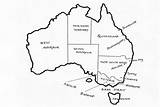 Map Australia Getdrawings Drawing Wwmm sketch template