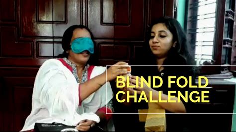 blindfold challenge mom and daughter edition loving mom bonding