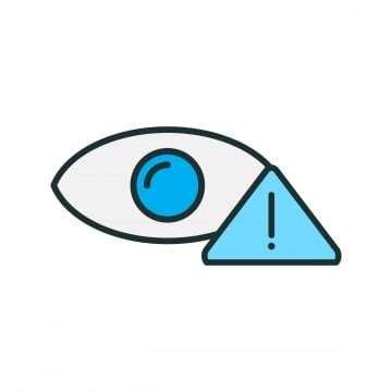 alert eyes clipart transparent background eye alert icon isolated
