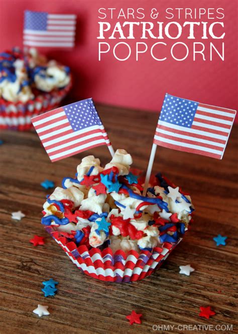 patriotic fourth of july sweets and treats oh my creative
