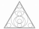 Geometrici Triangulo Mamma Pourfemme Circles sketch template