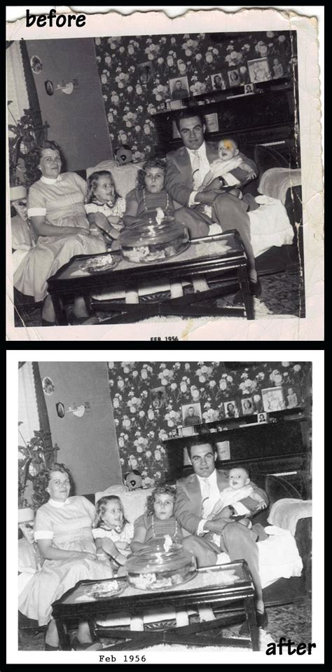 restored photo restoration   photo