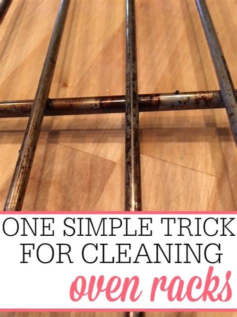 simple trick  cleaning oven racks frugally blonde