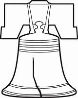 Liberty Bell Coloring Printable Outline Clipart Kids Pages Bells Color Clip Print Worksheets Pennsylvania Supplyme Transparent School Getcolorings Clipartmag Sheets sketch template