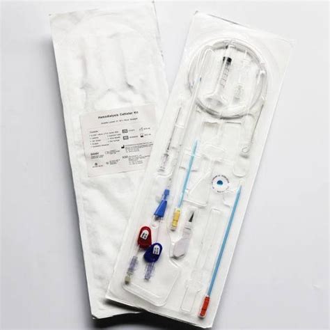 3 way foley plastic hemodialysis catheter kit rs 1200 kit sernephro