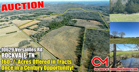 160 Acres Offered In Tracts In Rockvale Tn Auction Conducted By