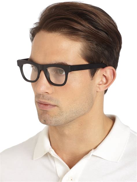 Lyst Retrosuperfuture Matte Optical Ciccio Eyeglasses In Black For Men