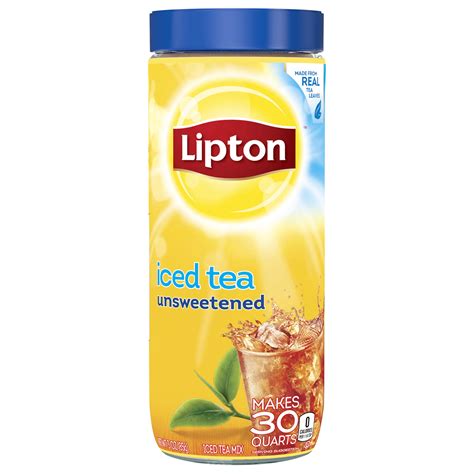 lipton unsweetened iced tea mix  qt walmartcom walmartcom