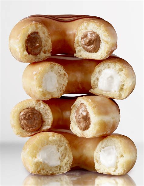 krispy kreme now has cream filled original glazed doughnuts sheknows