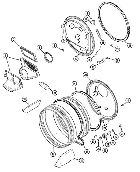 maytag mdeayq drum belt genuine oem