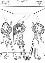 Groovy Girls Coloring Pages Fun Kids Info Book sketch template