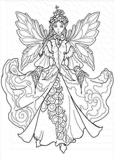 awesome coloring pages  adults  images fairy coloring pages
