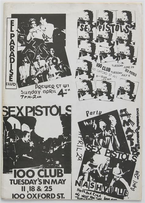sex pistols ultra rare may 1977 glitterbest press kit issued with