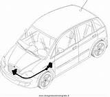 Lancia Musa Disegno Mezzi Trasporto sketch template