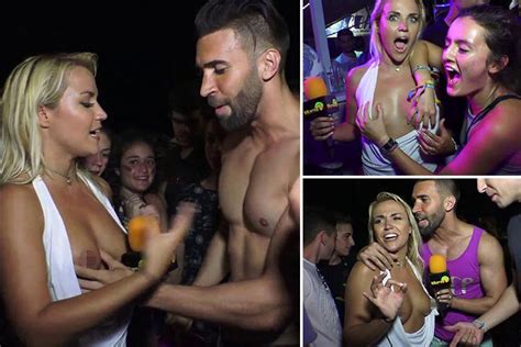 naked reporter jenny scordamaglia films her most outrageous antics yet at spanish music festival