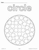 Circle Coloring Dot Shapes Printables Preschool Do Activities Rainbow Worksheets Pages Getcolorings Crafts Paint These Marker Getdrawings Printable Color Choose sketch template