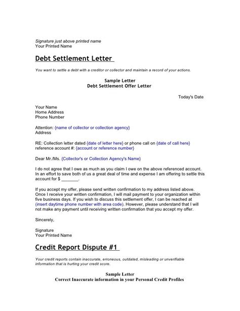 sample letter  disputing  debt collection notice contoh