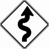 Road Outline Clipart Sign Clip Cliparts Library sketch template