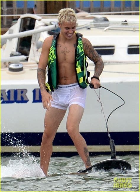 justin bieber s white underwear turns see through while wakeboarding in miami photo 3698659